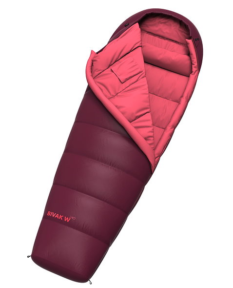 Dámský spací pytel HANNAH BIVAK W 240, rhododendron/poppy red II