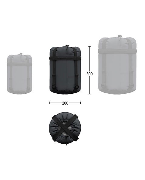 Sleeping bag HANNAH CAMPING BIVAK JR 200 Junior