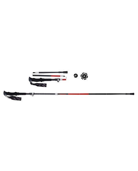 Trekové skladacie palice HANNAH CAMPING SPEED TRAIL FL Uni, anthracite/red
