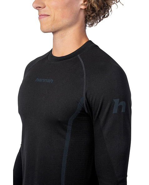 Pánska funkčná termobielizeň HANNAH THERMO ACTIVE TS L/S, anthracite