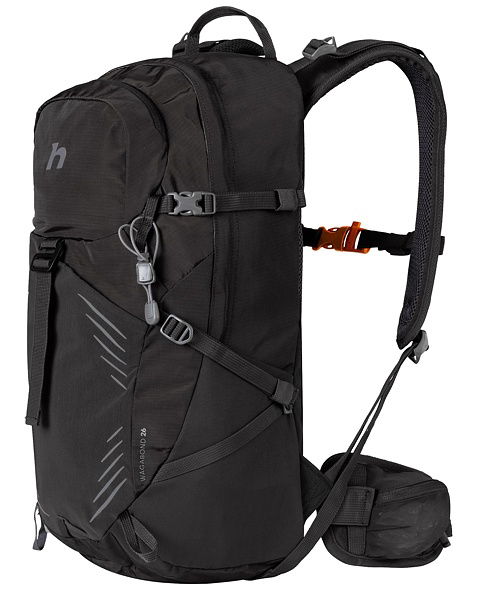 Batoh HANNAH CAMPING WAGABOND 26 Uni, anthracite