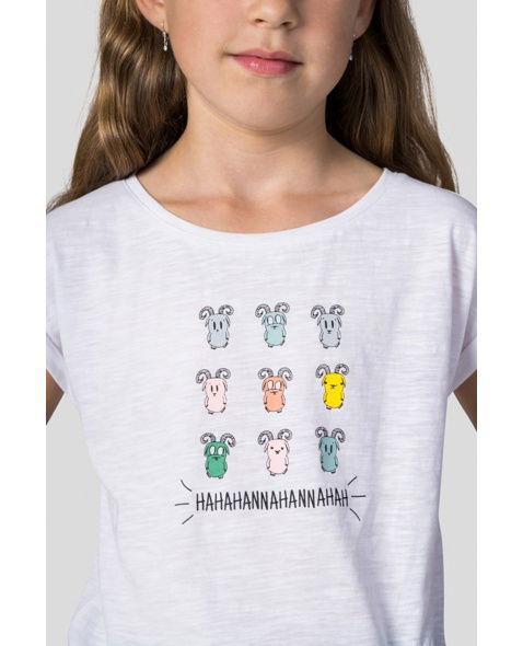 Dětské tričko HANNAH KAIA JR, white