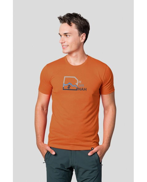 Tričko - krátky rukáv HANNAH BITE Man, jaffa orange