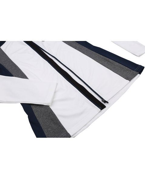Dámská mikina HANNAH NALA, bright white/light gray mel