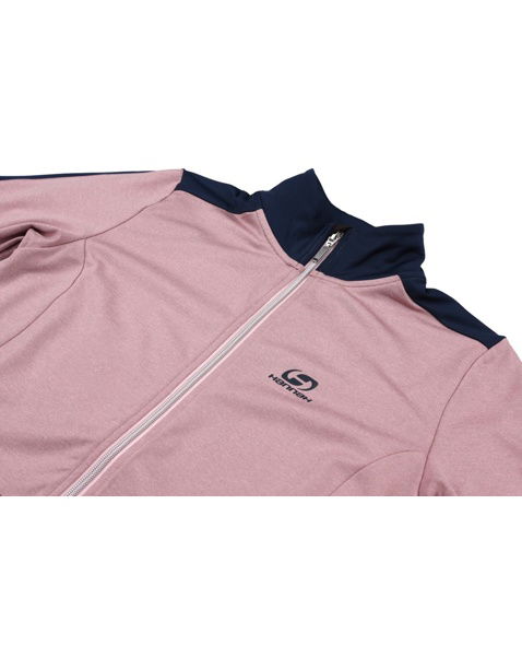 Dámská mikina HANNAH CHER, crystal rose mel/midnight navy