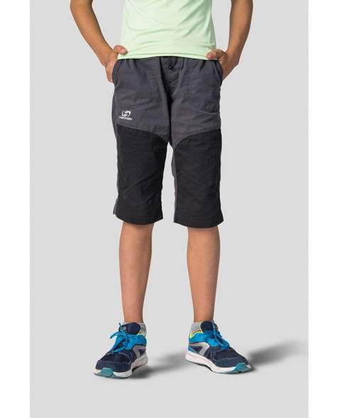 3/4 nohavice HANNAH KIDS RUMEX JR Kids, dark shadow/anthracite