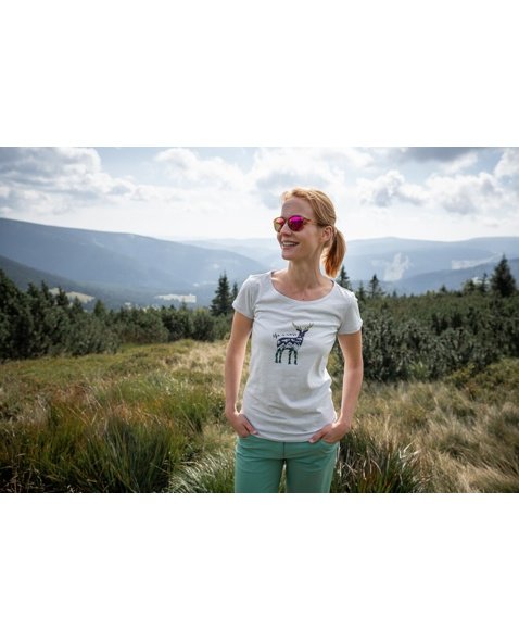 T-shirt - short-sleeve HANNAH SILENA Lady, arctic ice