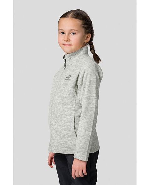 Mikina HANNAH KIDS ALMA JR Kids, glacier gray mel