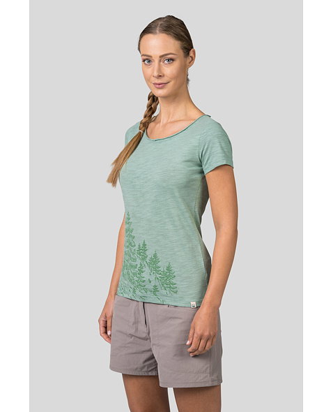 Dámské tričko HANNAH ZOEY, smoke green