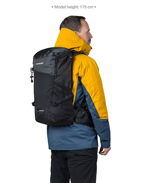 Backpack HANNAH CAMPING RAVEN 30 Uni, anthracite/grey