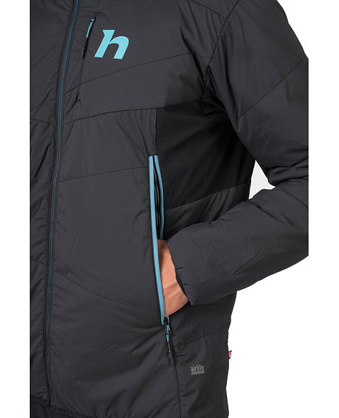 Jacket Hannah Kechu Hoody Men, anthracite