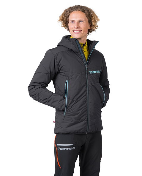 Bunda HANNAH GABBER HOODY Man, anthracite