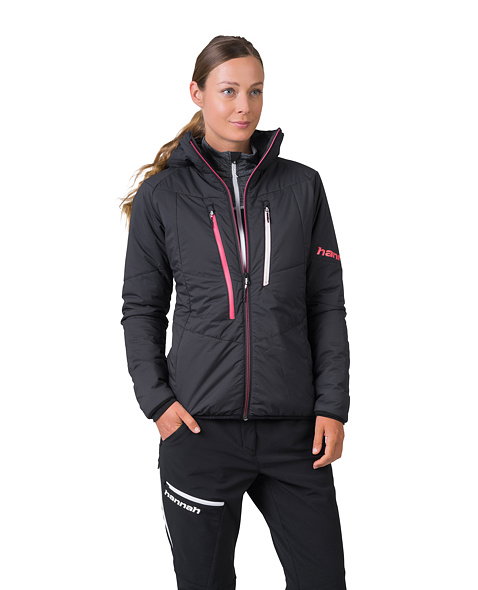 Dámska bunda HANNAH GABBY HOODY, anthracite