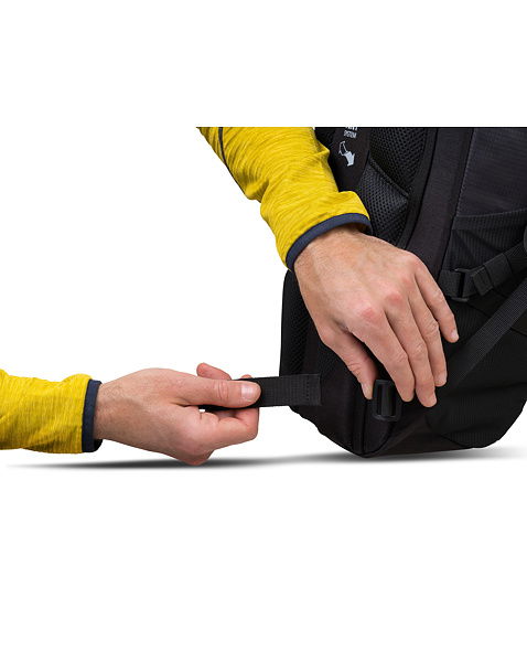 Backpack HANNAH CAMPING RAVEN 24 Uni, anthracite/grey