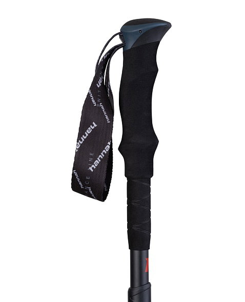 Trekové skladacie palice HANNAH CAMPING SPEED TRAIL FL Uni, anthracite/red