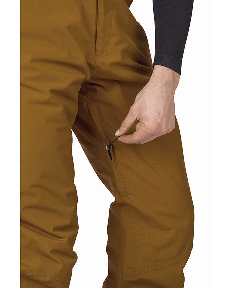 Pánské kalhoty HANNAH SLATER FD, golden brown