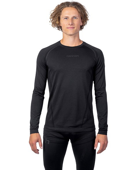 Pánské funkční termoprádlo HANNAH ACTIVE TS L/S, anthracite