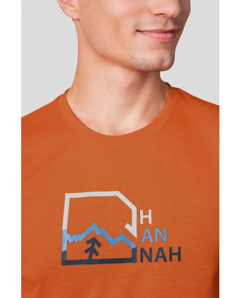 Tričko - krátky rukáv HANNAH BITE Man, jaffa orange