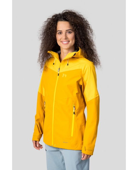 Dámská bunda HANNAH ABIGAIL, golden yellow/spectra yellow