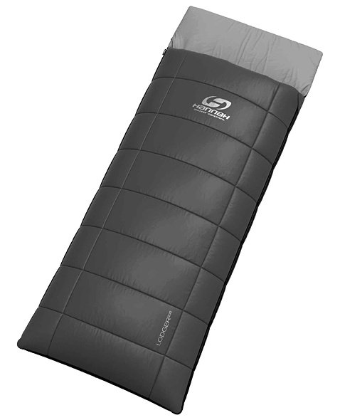 Spacák HANNAH CAMPING LODGER 200 Uni, dark shadow/anthracite