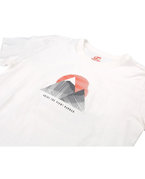 T-shirt - Short-sleeve HANNAH BORDON Man, bright white (print 1)