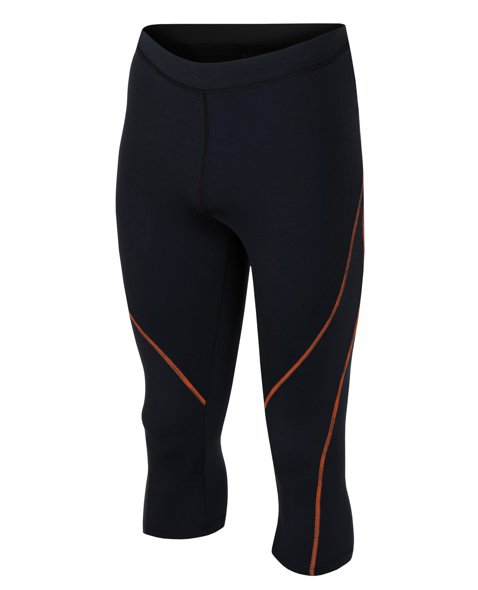 3/4 nohavice HANNAH ROBIN Man, anthracite (orange)
