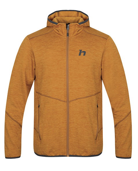 Pánská mikina HANNAH DAMAR HOODY, golden yellow mel