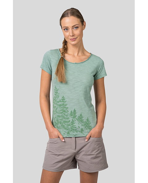 Dámské tričko HANNAH ZOEY, smoke green