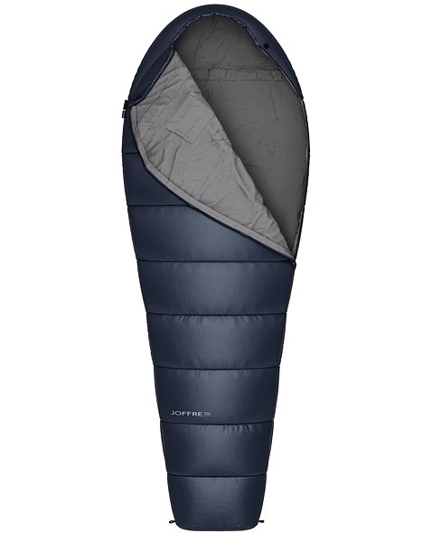 Sleeping bag HANNAH CAMPING JOFFRE 200 LONG Uni, midnight navy
