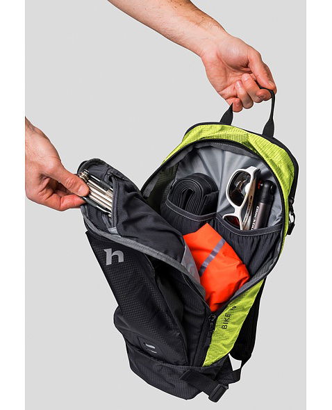 Batoh HANNAH BIKE 10, anthracite/green II