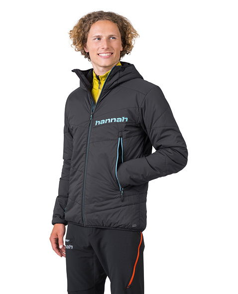 Bunda HANNAH GABBER HOODY Man, anthracite