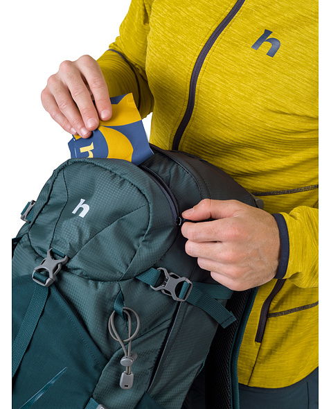 Batoh HANNAH CAMPING ENDEAVOUR 26 Uni, deep teal