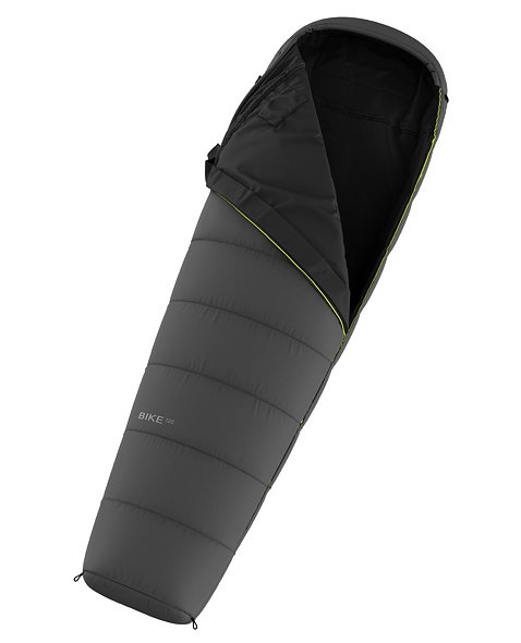 Sleeping bag HANNAH CAMPING BIKE 100 Uni, dark shadow
