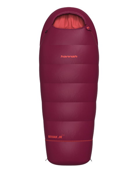 Spací pytel HANNAH CAMPING BIVAK JR 200 Junior, rhododendron/poppy red II