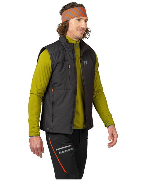 Pánska vesta HANNAH DEYN VEST, anthracite