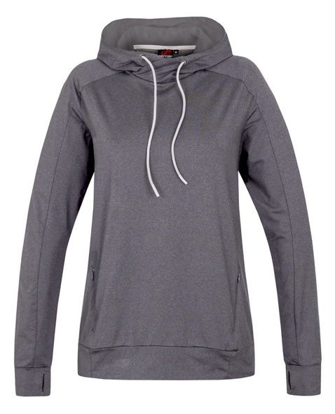 Hoodie HANNAH VERNITA Lady, asphalt mel