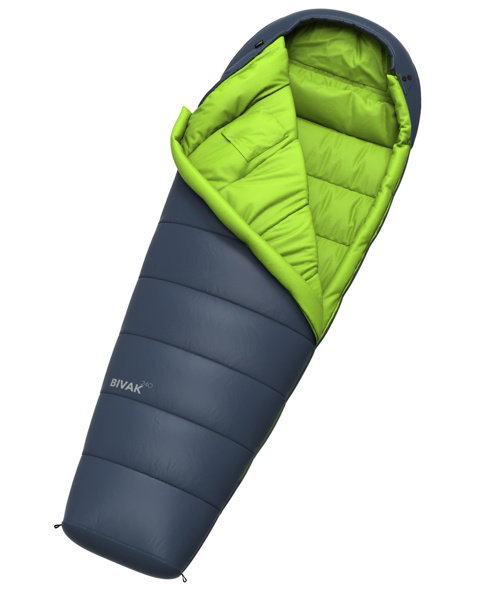 Sleeping bag HANNAH CAMPING BIVAK 240 Uni, midnight navy/lime green