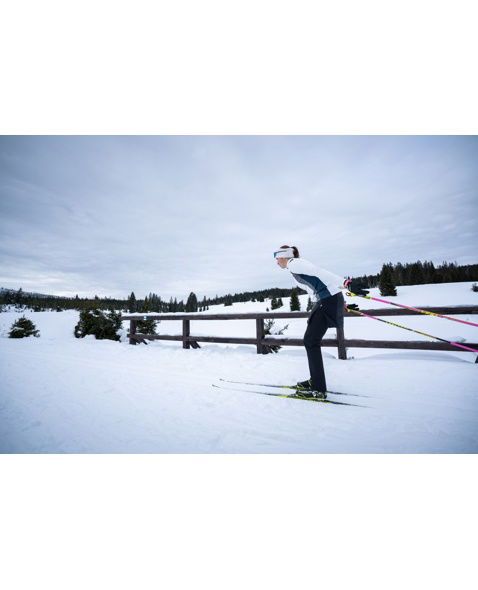 Dámská mikina HANNAH NALA, bright white/light gray mel