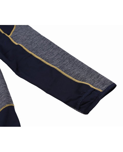 Pánská mikina HANNAH MADDOX, night sky/light gray mel