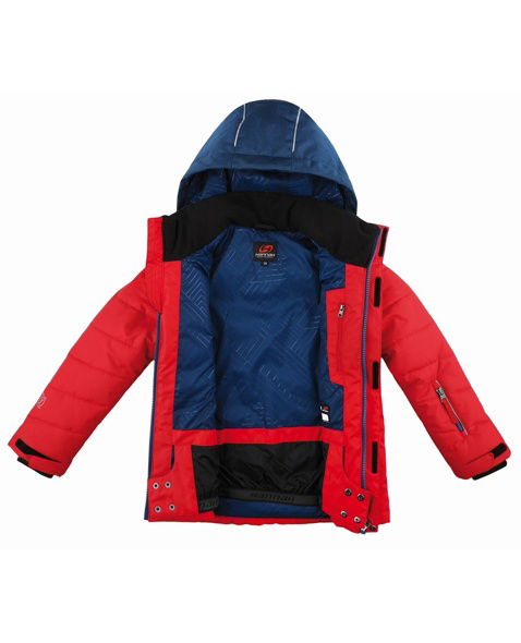 Jacket HANNAH KIDS KINAM JR Kids, racing red/majolica mel