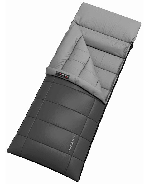 Spacák HANNAH CAMPING LODGER 200 Uni, dark shadow/anthracite