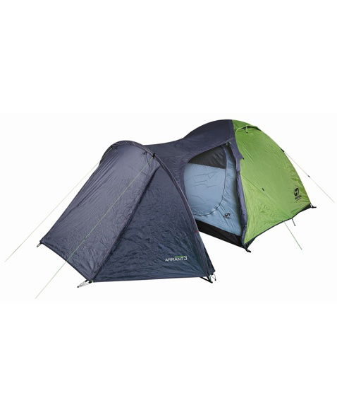 Tent HANNAH CAMPING ARRANT 3, Spring green/cloudy gray