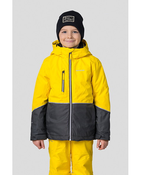 Dětská bunda HANNAH ANAKIN JR, vibrant yellow/dark g m II