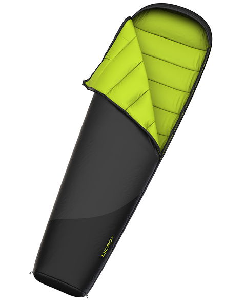 Spací pytel HANNAH MICRO 80, dark shadow/anthracite II