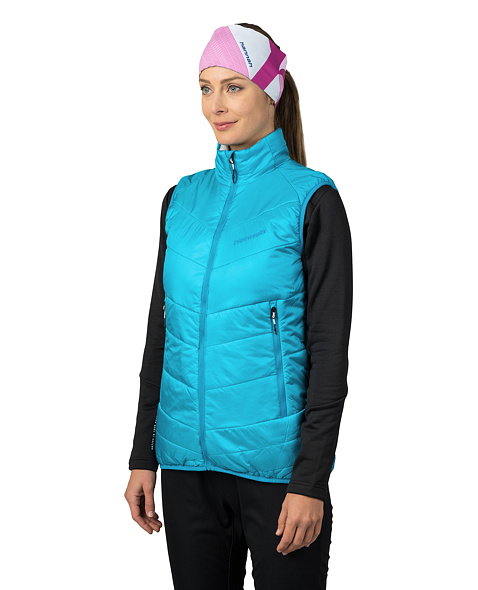 Dámska vesta HANNAH MIRRA VEST, scuba blue