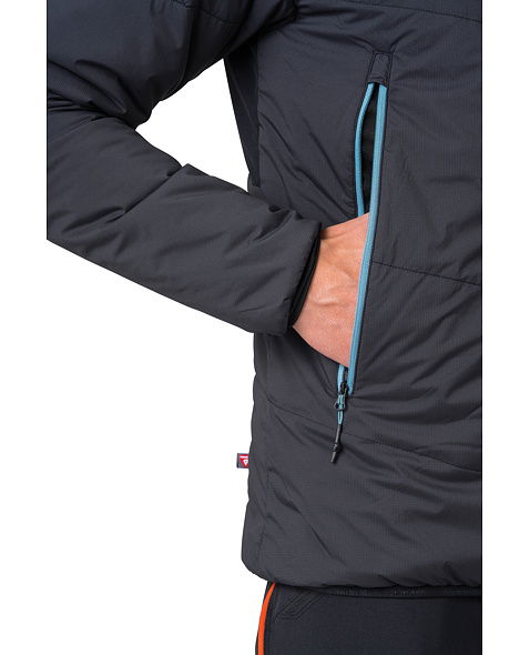 Bunda HANNAH GABBER HOODY Man, anthracite