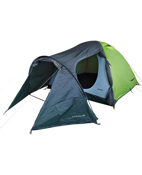 Tent HANNAH CAMPING ARRANT 4, spring green/cloudy gray II