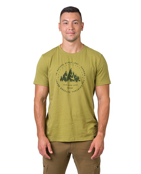 T-shirt Hannah Greg Men, green olive