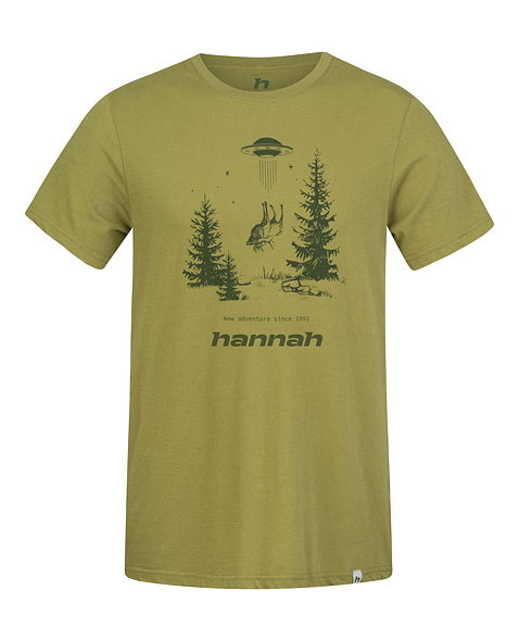 T-shirt Hannah Fred Men, green olive