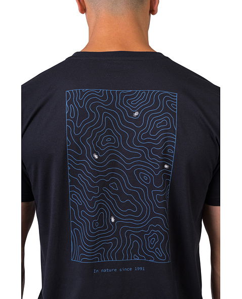 T-shirt Hannah Ravi Men, anthracite (white)